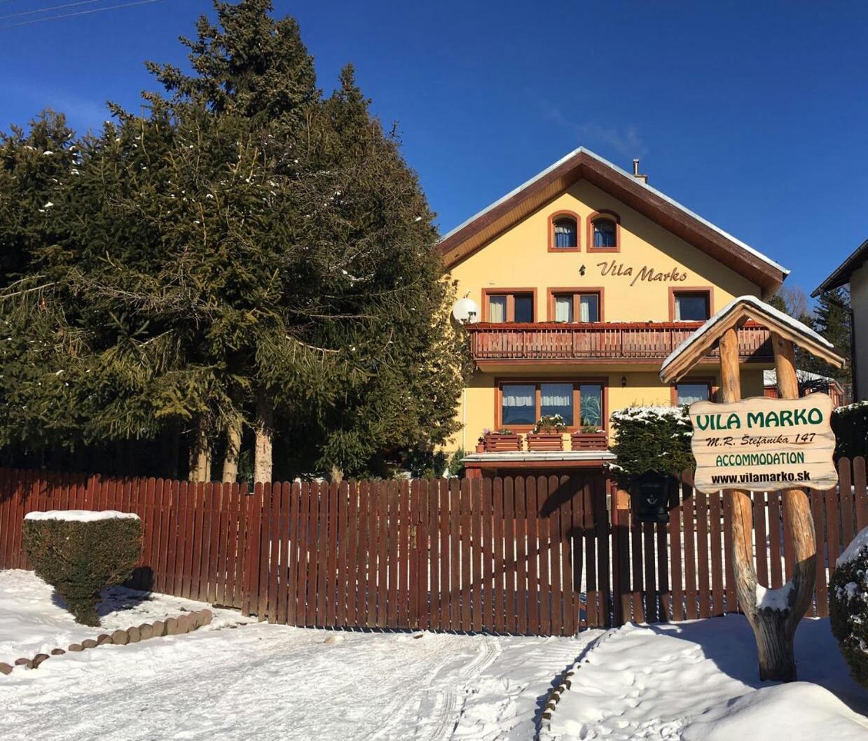 Vila Marko Nová Lesná Екстериор снимка